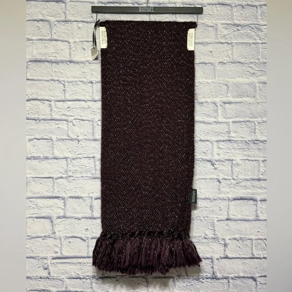 Badgley Mischka Home Fringe Throw 50